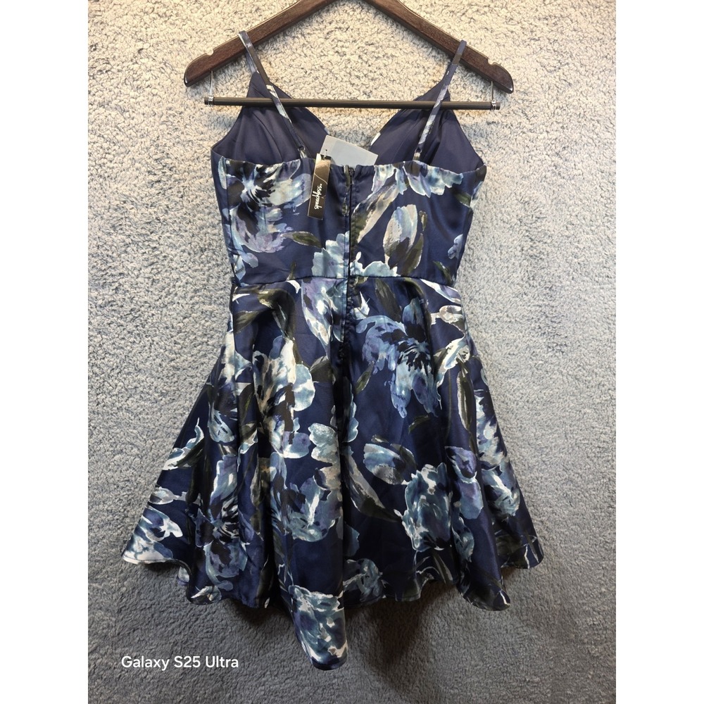Speechless Size 9 Floral Skater‎ Mini Spaghetti Strap Sleeveless